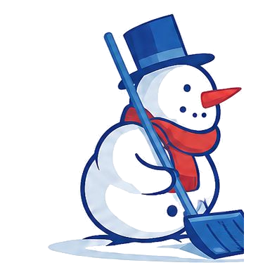 Schneemann Winterdienst Icon